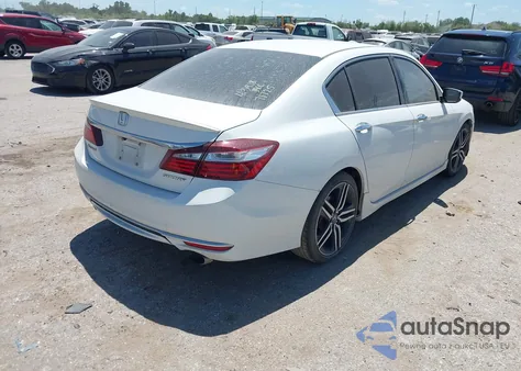 2016 Honda Accord Sport из США, поврежденный, VIN 1HGCR2F51GA072199